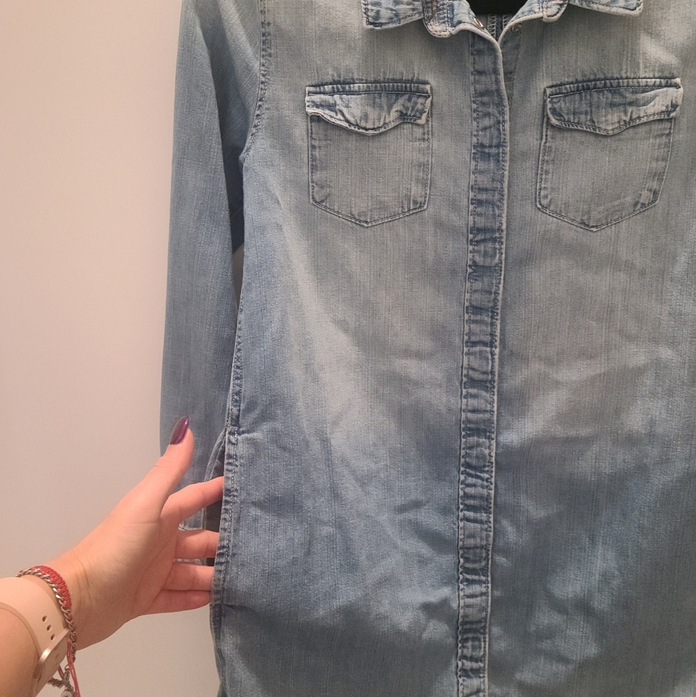 H&M Denim Shirt - Picture 2 of 4